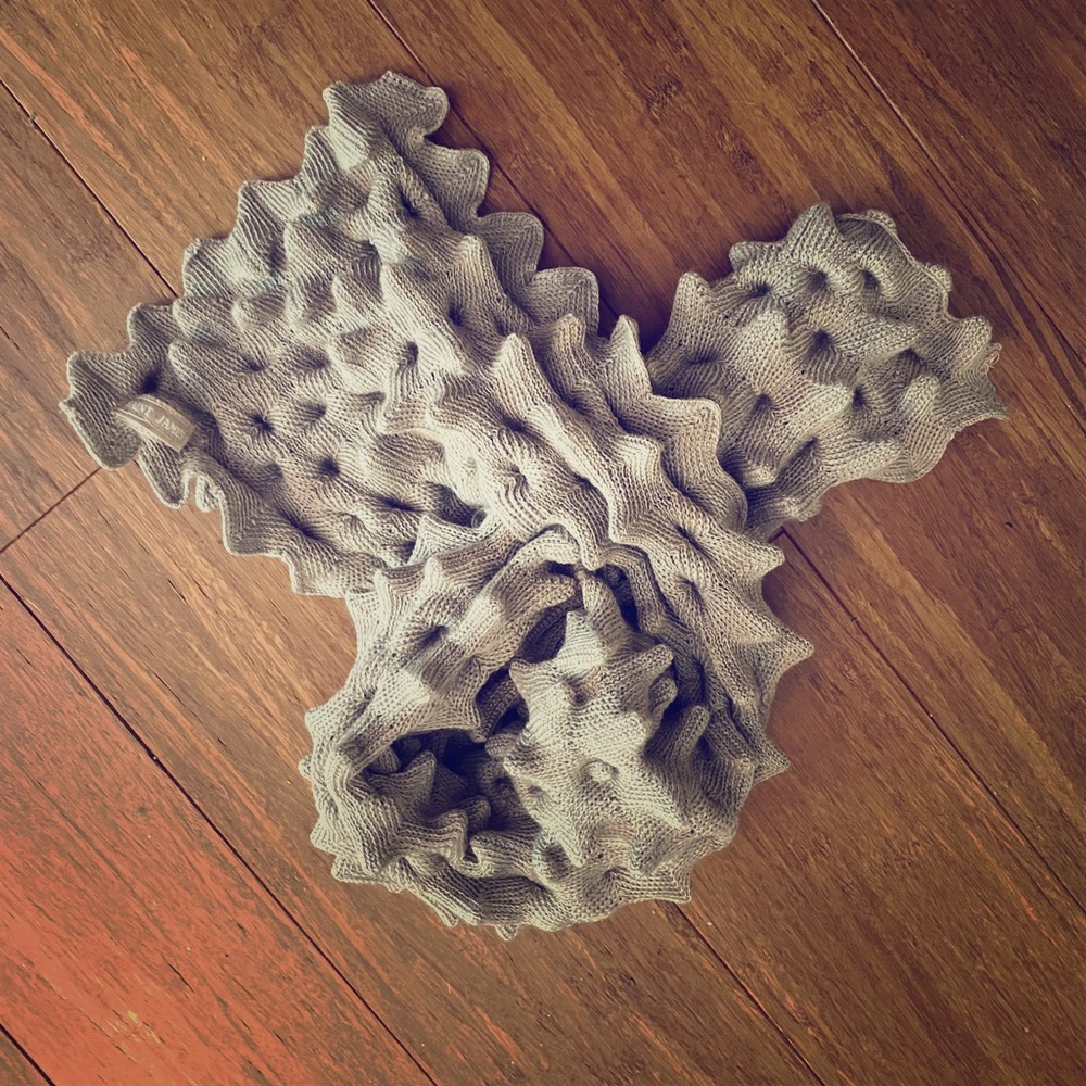 Saint James Honeycomb Knit Scarf